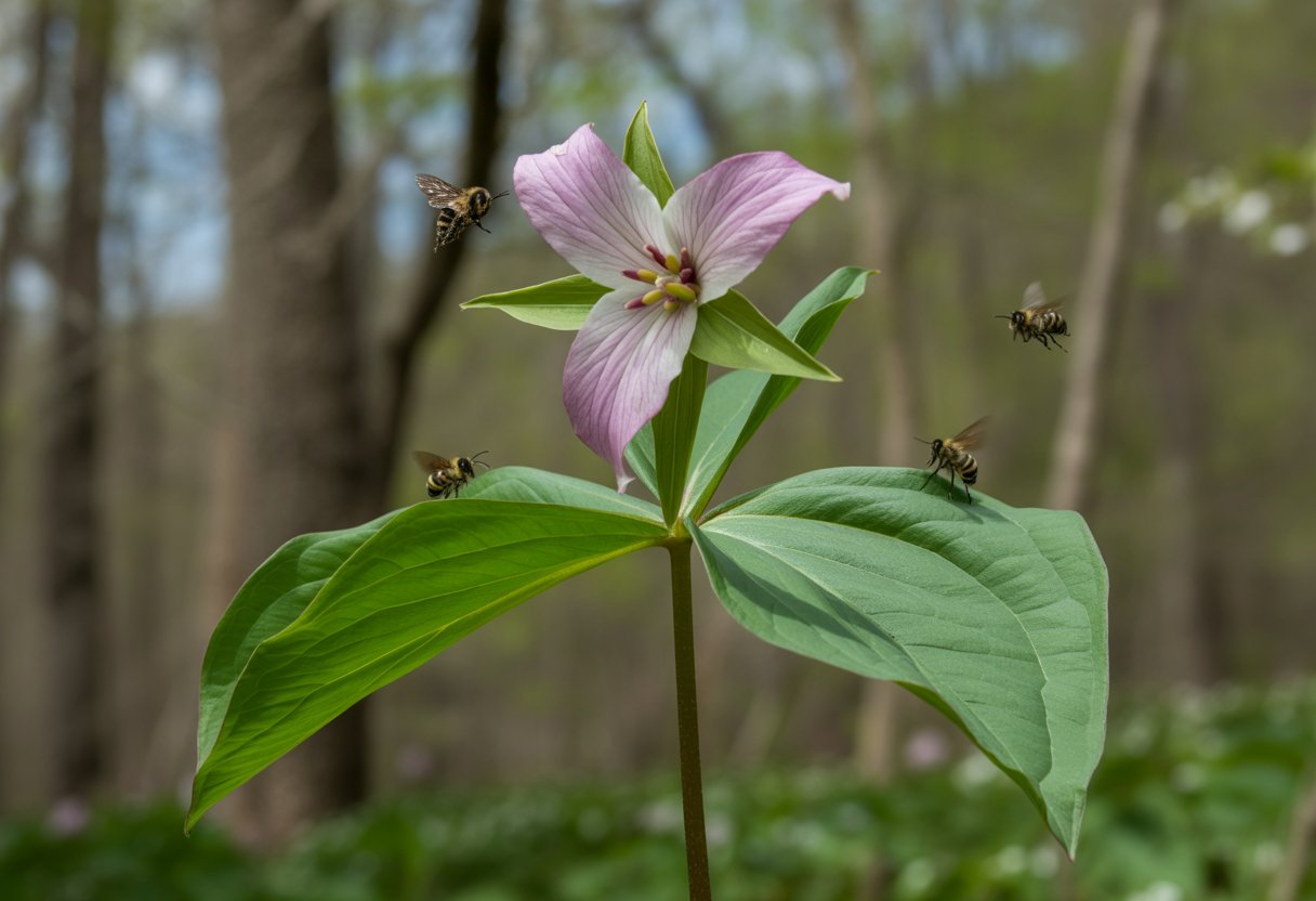 Pollinator Friendly Trillium for Massachusetts: Best Varieties and Planting Tips