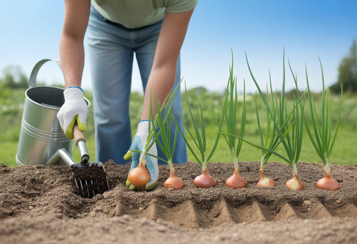 Step by Step Onion Planting Guide for Healthy, High-Yield Crops