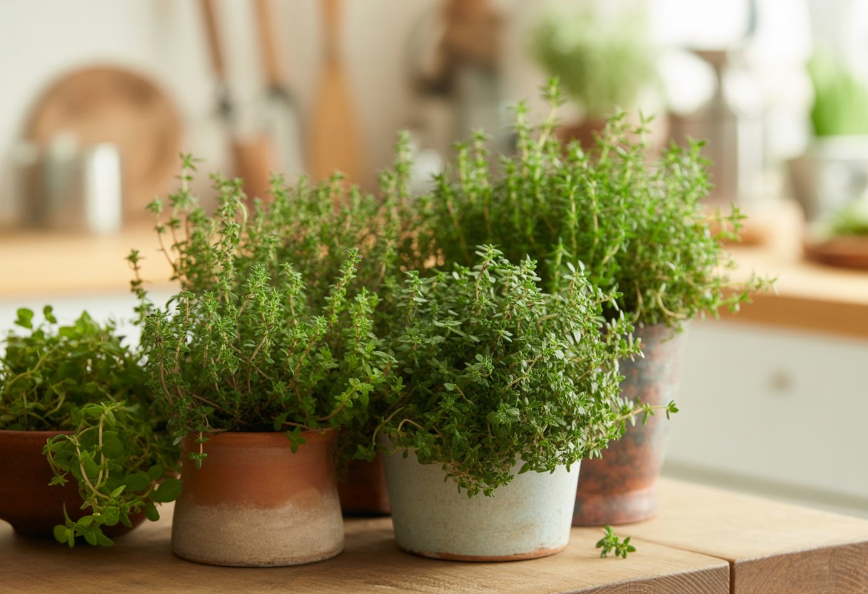 Growing Thyme in Containers: Essential Tips for Thriving Herb Gardens