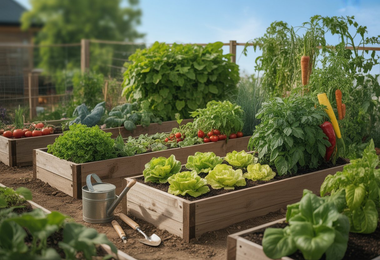 Growing Vegetables in Raised Beds for Optimal Yield and Easy Maintenance