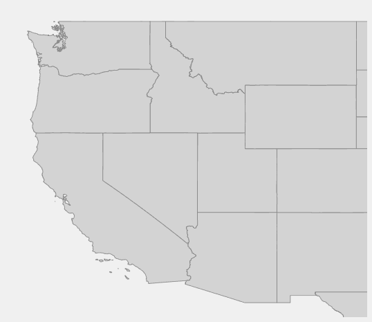 Native range map of Ulei (Osteomeles anthyllidifolia) in Hawaii