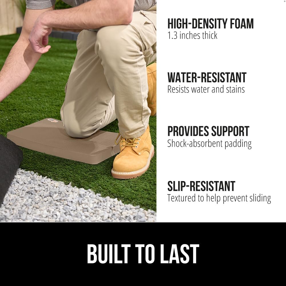 Top 5 Best Garden Kneeling Pads for Comfortable Planting in 2026 - PlantNative.org Gorilla Grip Kneeling Pad