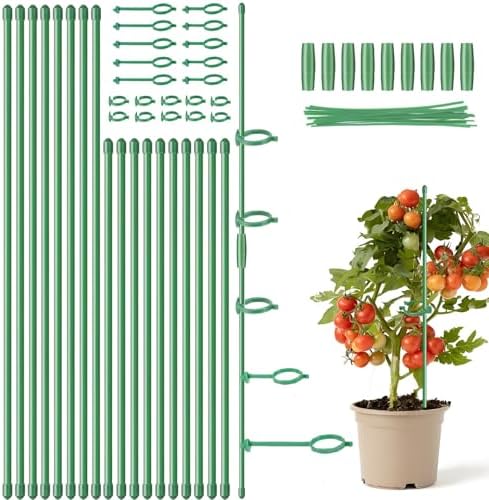 best bamboo plant stakes vegetable gardens 1 B0G421HDQZ 1