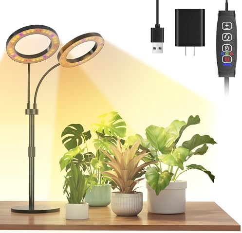 Top 5 Best Grow Lights for Indoor Seed Starting in 2026 - PlantNative.org Tmsluody Grow Lights for Indoor Plants Full Spectrum