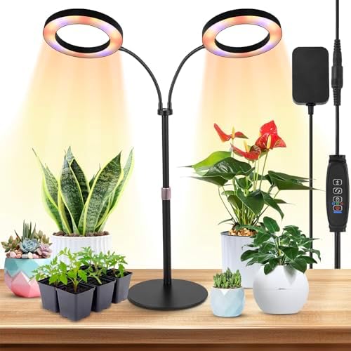 Top 5 Best Grow Lights for Indoor Seed Starting in 2026 - PlantNative.org Canvage Full Spectrum Grow Light for Indoor Plants