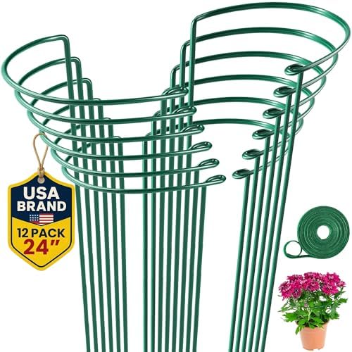 Top 5 Best Plant Support Stakes for Tall Perennials in 2026 - PlantNative.org 12 Pack Tall Snake Plant Support Stakes – 10